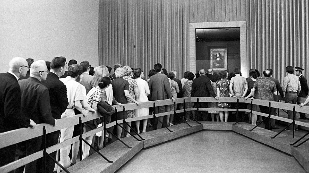 Культурное пространство в годы великой отечественной войны. Джоконда в СССР В 1974 году. Джоконда в музее Пушкина.